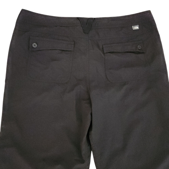 THE NORTH FACE Roll-Up Trail Pants – Black Hiking Cargo, Size 14 - Picture 8 of 16